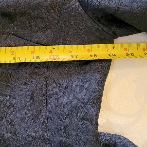 Jones New York Suit Navy Classic Coat/Trench EUC - Picture 4 of 8